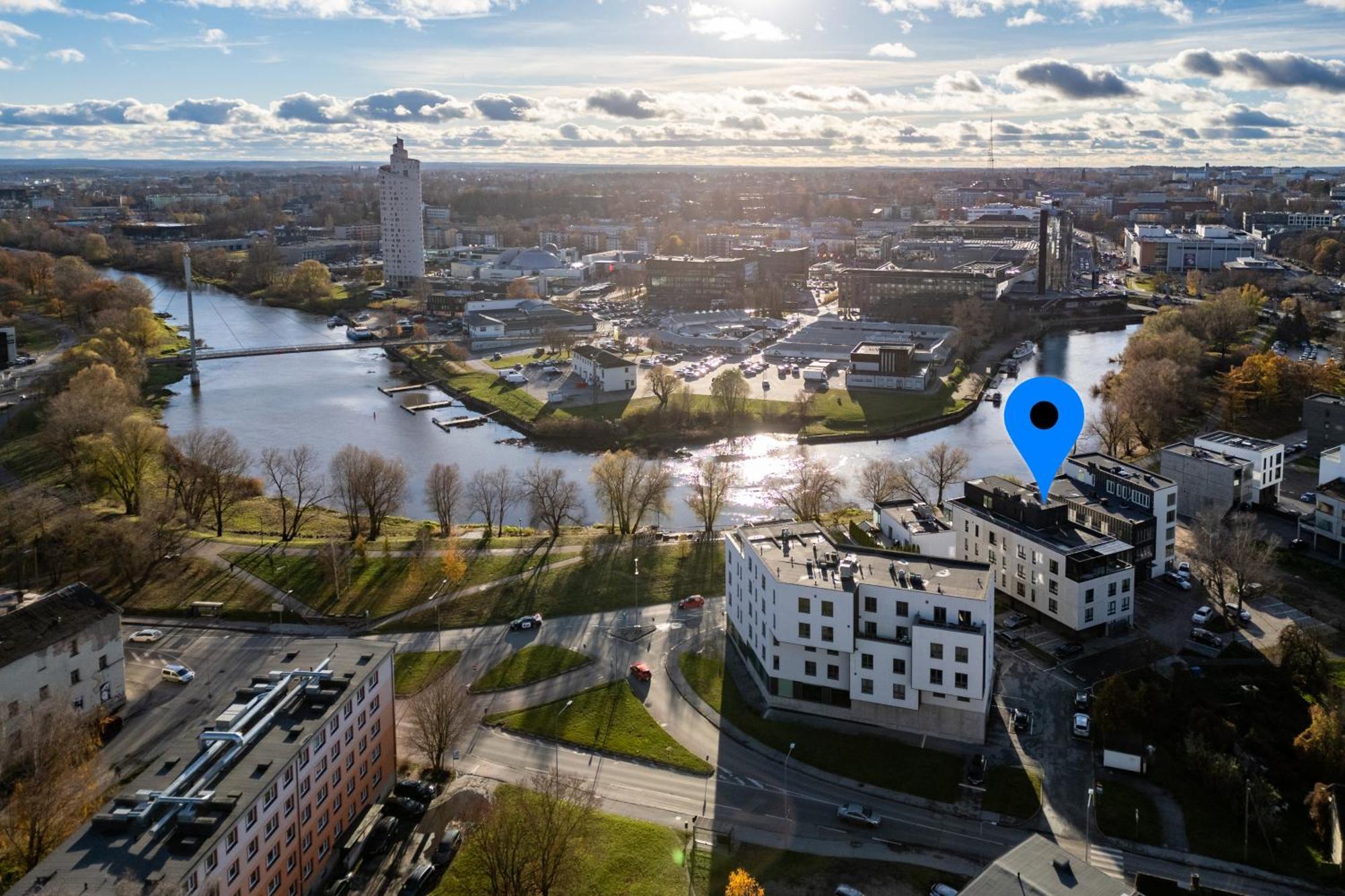 Fortune Apartments - River View, Contactless Tartu Esterno foto