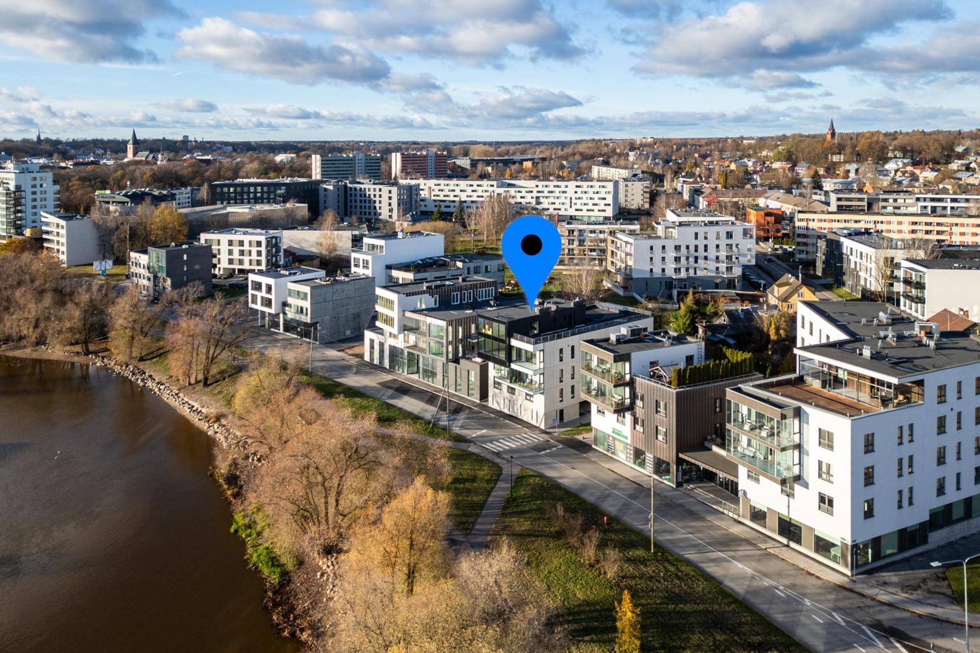 Fortune Apartments - River View, Contactless Tartu Esterno foto